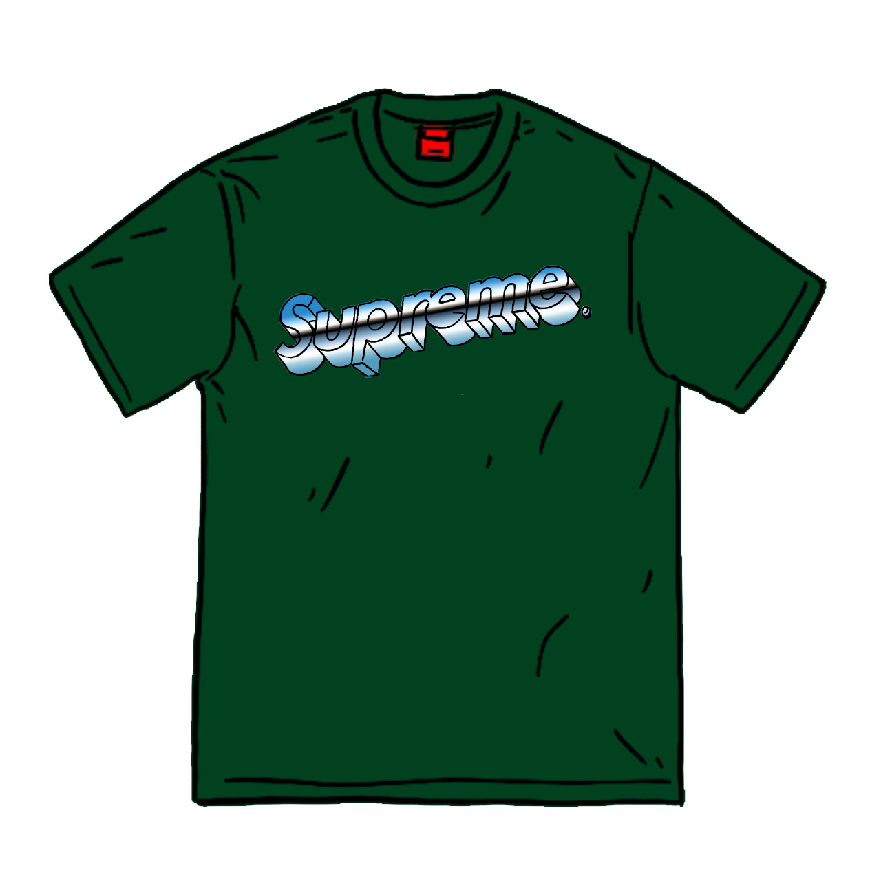 高品質特価新品　Mサイズ　supreme モーションロゴt ダークグリーン Tシャツ/カットソー(半袖/袖なし)