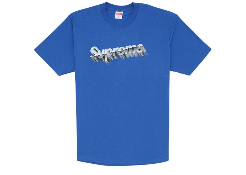 Supreme Chrome Logo Tee Royal Men's - SS20 - US