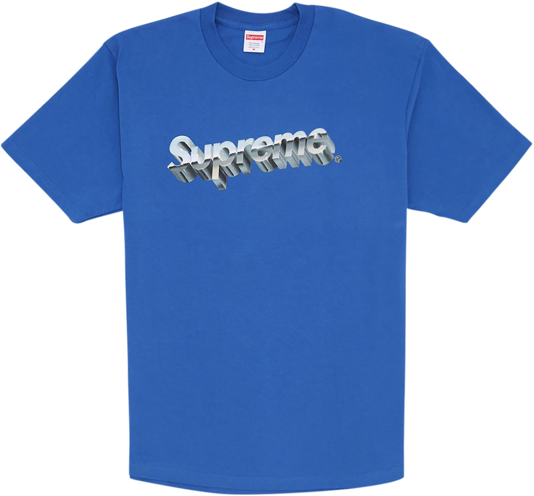 Supreme // Light Blue Embroidered Logo Long Sleeve Top – VSP