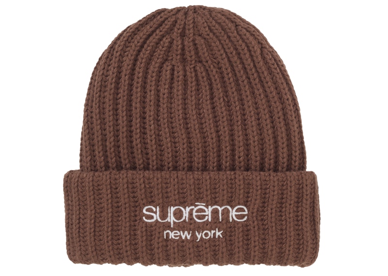 Supreme Veal Logo Beanie Tan 茶色　ブラウン Supreme Veal Logo Beanie Tan 茶色 ブラウン Supreme Veal Logo