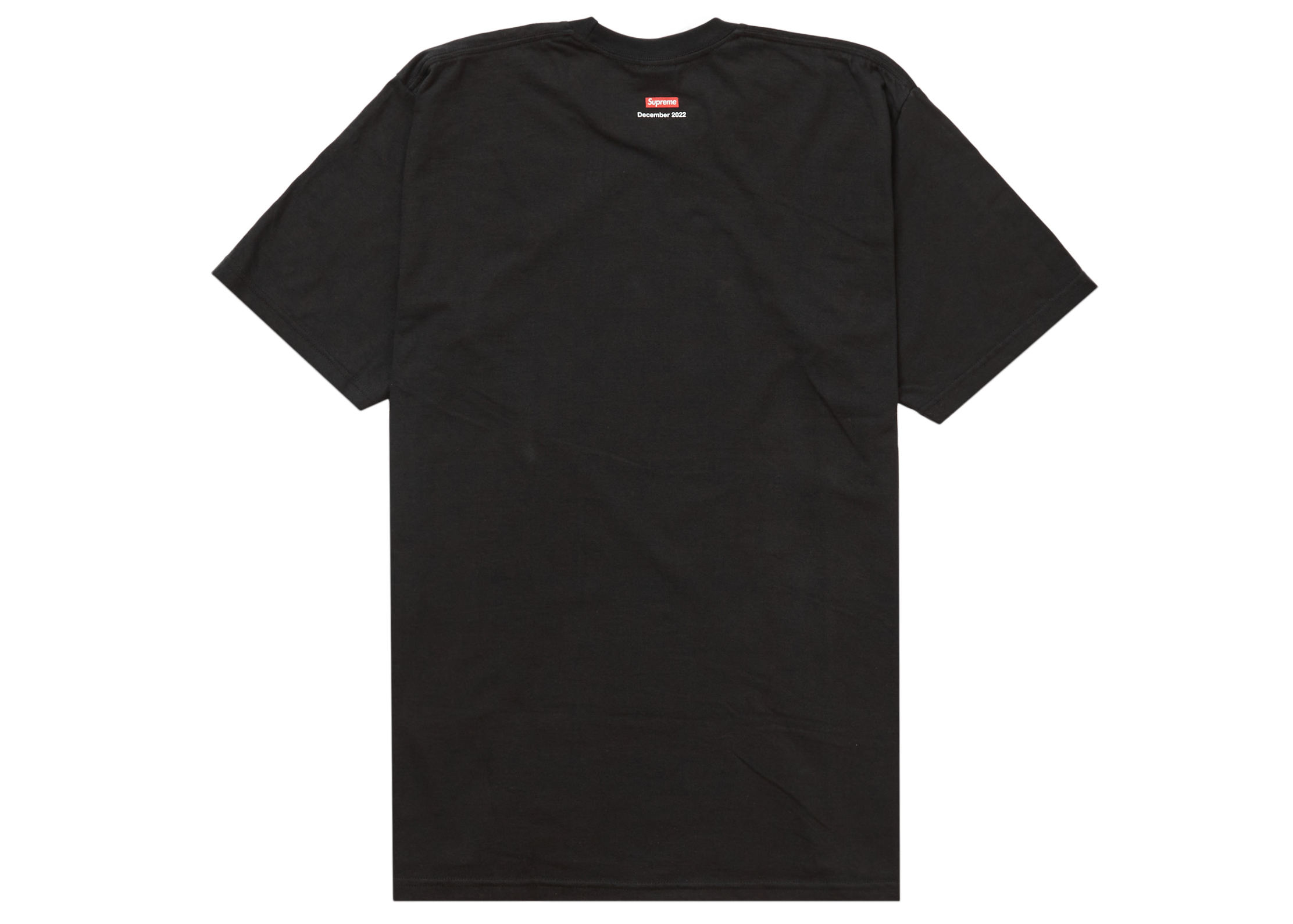 Supreme Smoke Tee L ブラックTシャツ/カットソー(半袖/袖なし) - T 