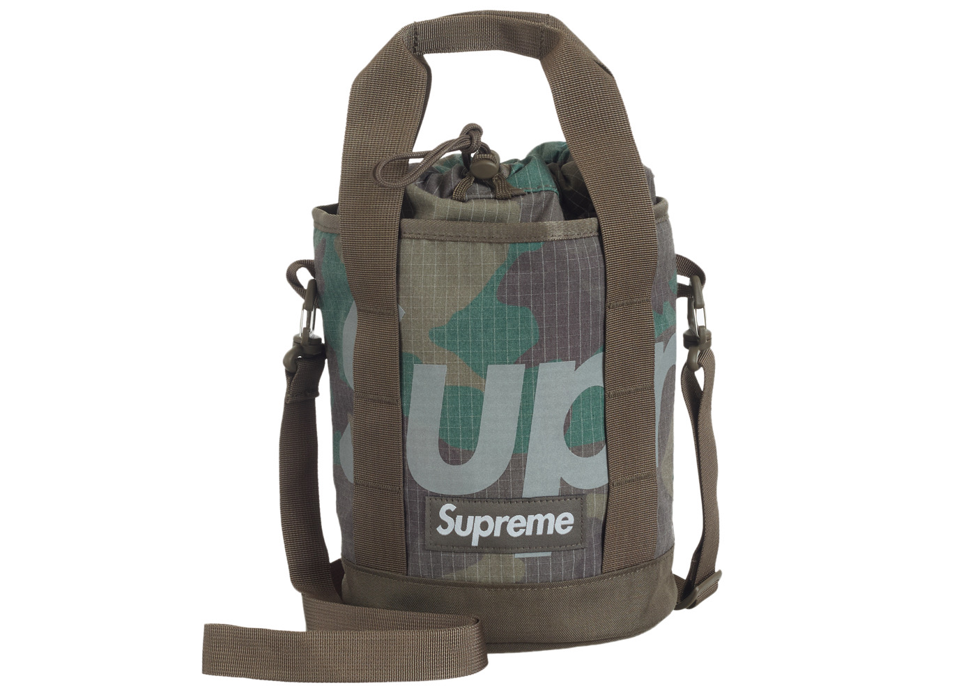 Supreme Cinch Bag (SS24) Woodland Camo