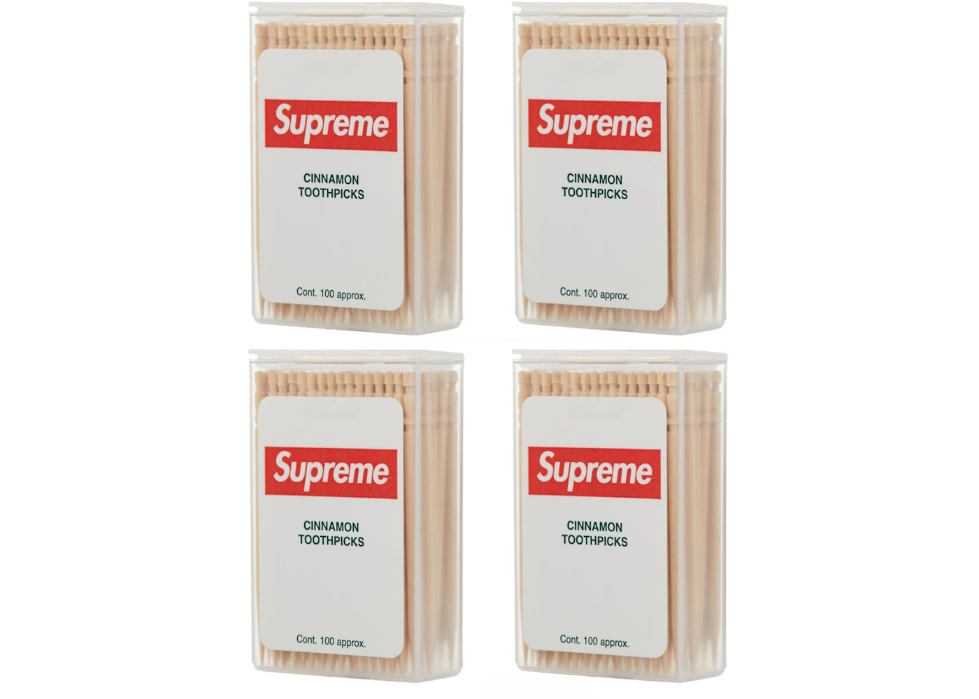 Supreme Cinnamon Toothpicks (Set of 4) Multicolor - FW23 - US
