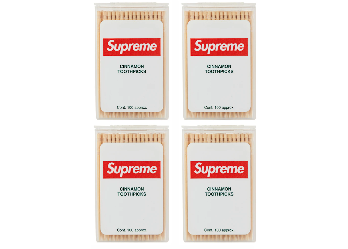 Supreme Cinnamon Toothpicks (Set of 4) Multicolor - FW23 - US