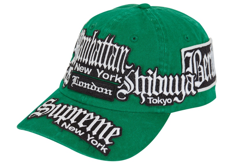 Supreme City Patches 6-Panel Black - SS23 - JP