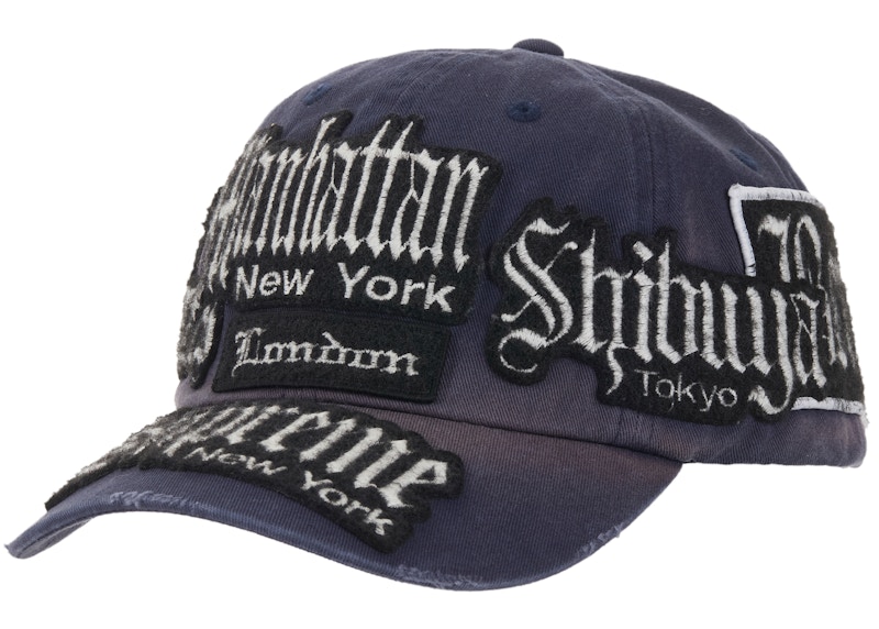 Supreme City Patches 6-Panel Hat Navy - SS26 - US