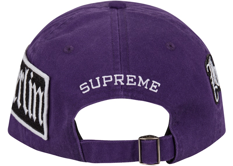 Supreme City Patches 6-Panel Purple - SS23 - US