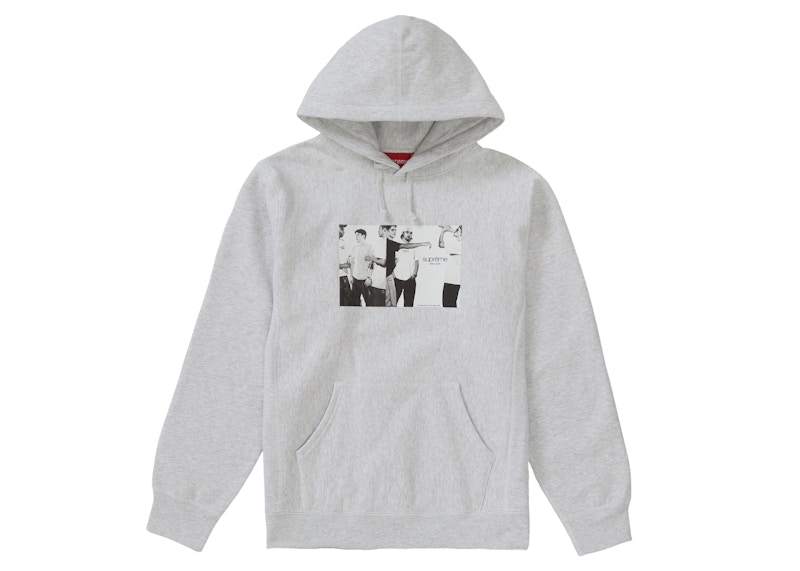 Supreme Classic Ad Hooded Sweatshirt Ash Grey メンズ - SS19 - JPメンズ