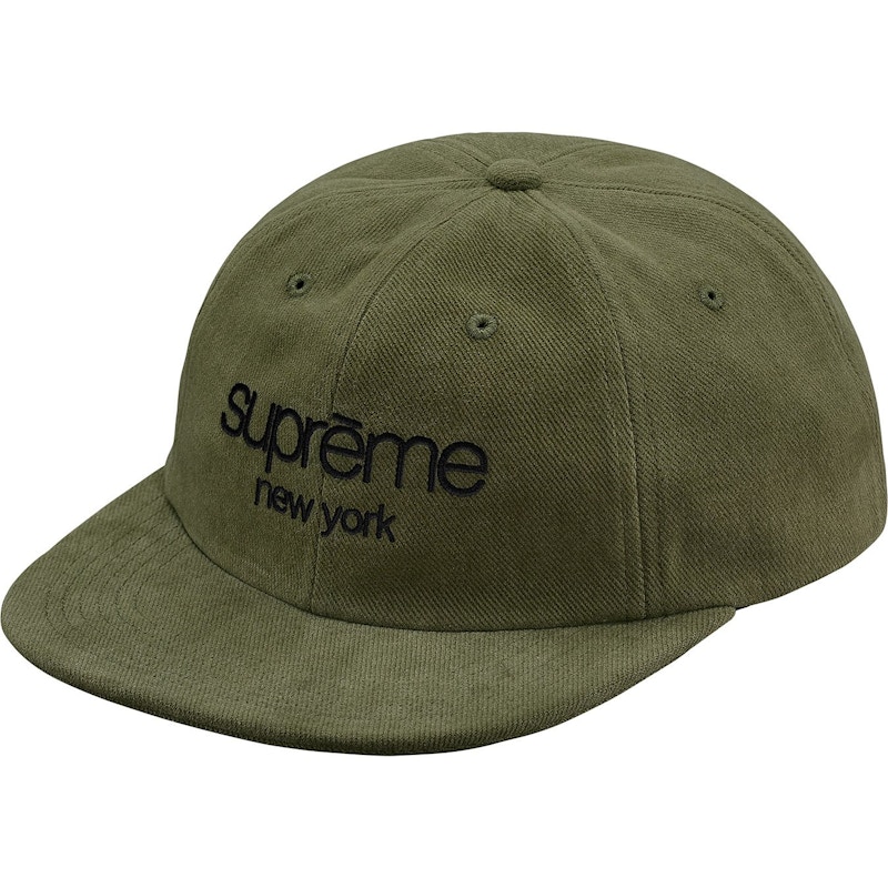 Supreme Classic Logo 6-Panel ブラック 18ss - 帽子