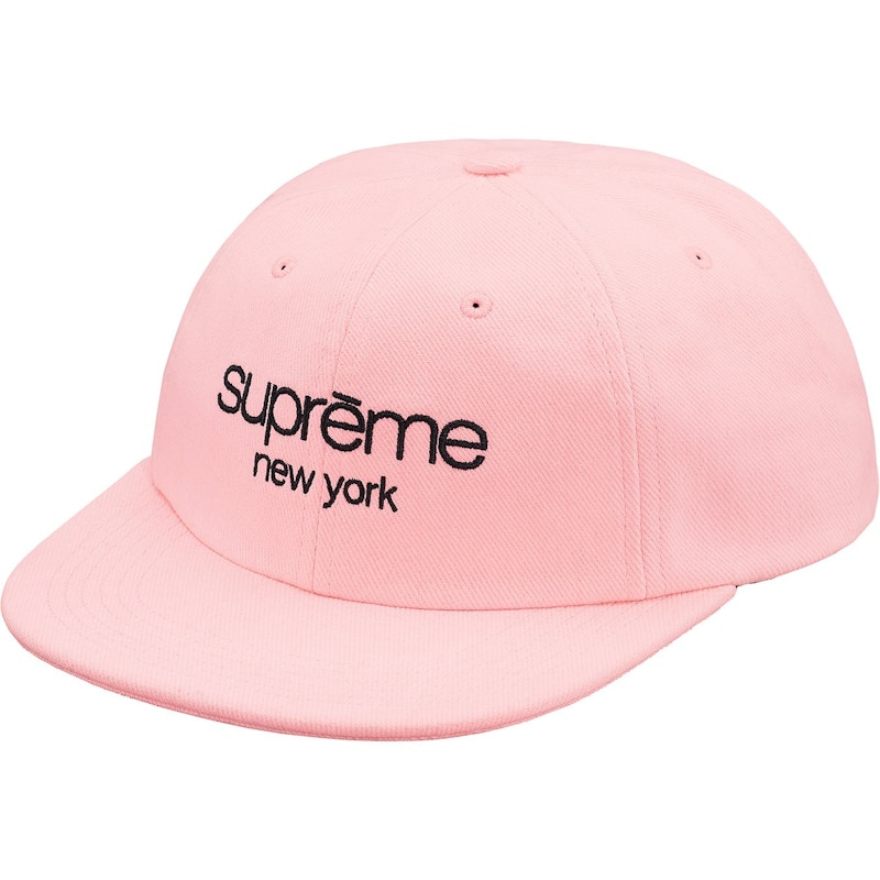 Supreme Classic Logo 6-Panel (SS18) Pink - SS18 - US