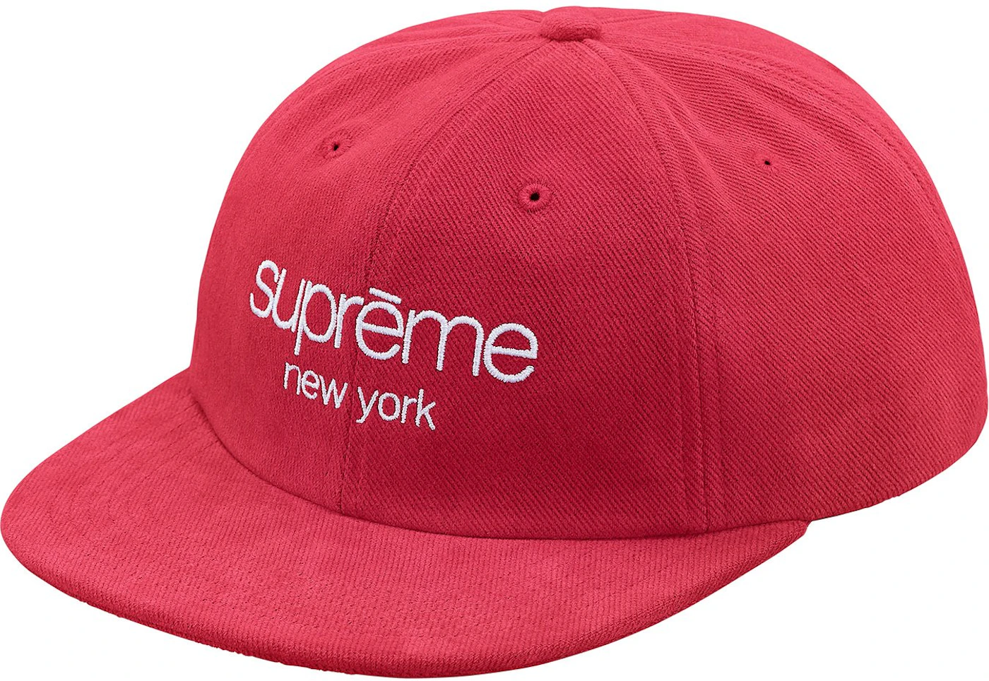 Supreme Classic Logo 6-Panel (SS18) Red - SS18 - US