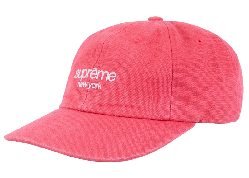 SUPREME Classic Logo 6 Panel Cap ピンク-eastgate.mk