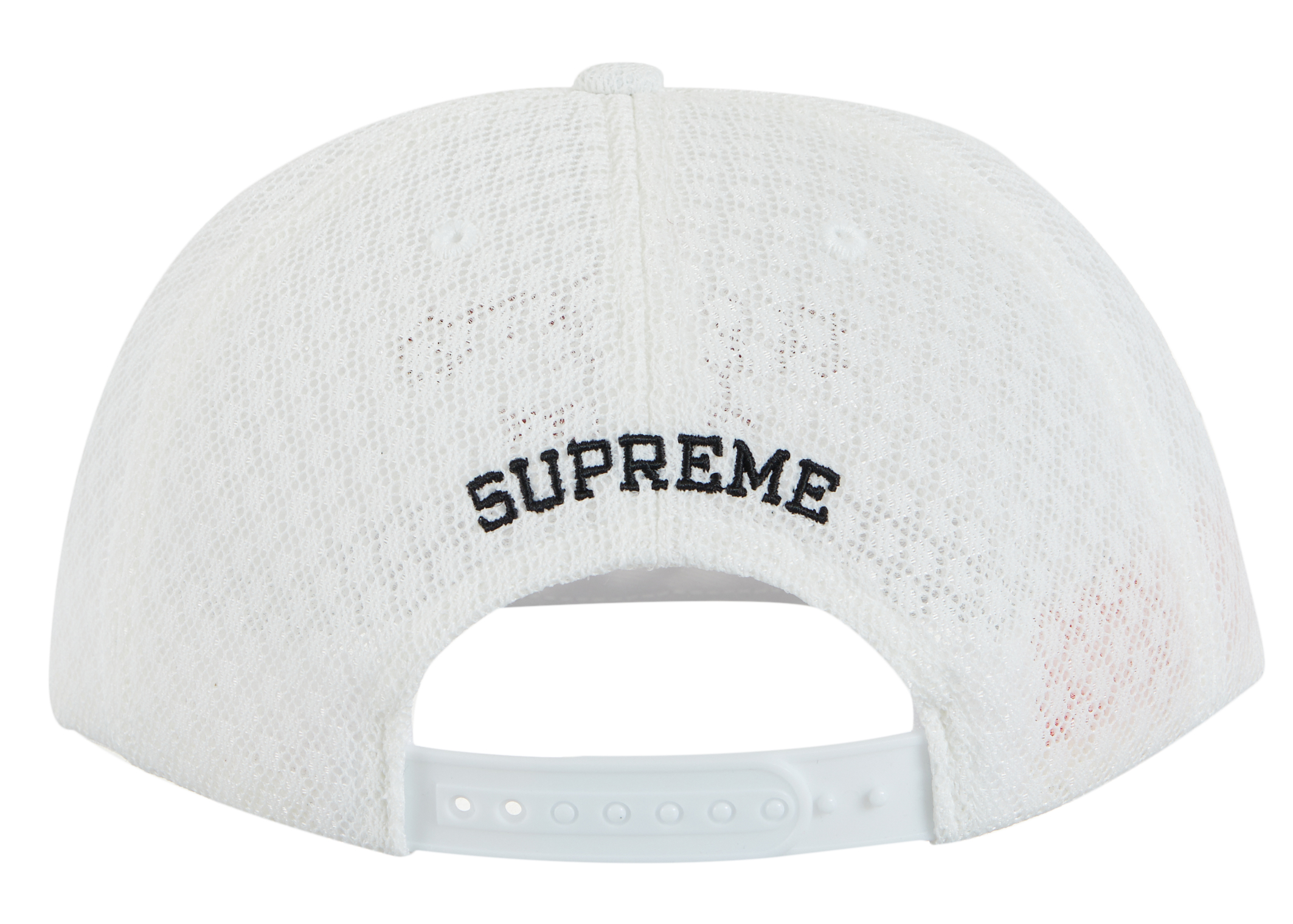 Supreme Classic Logo Air Mesh 6-Panel White - SS22 - US