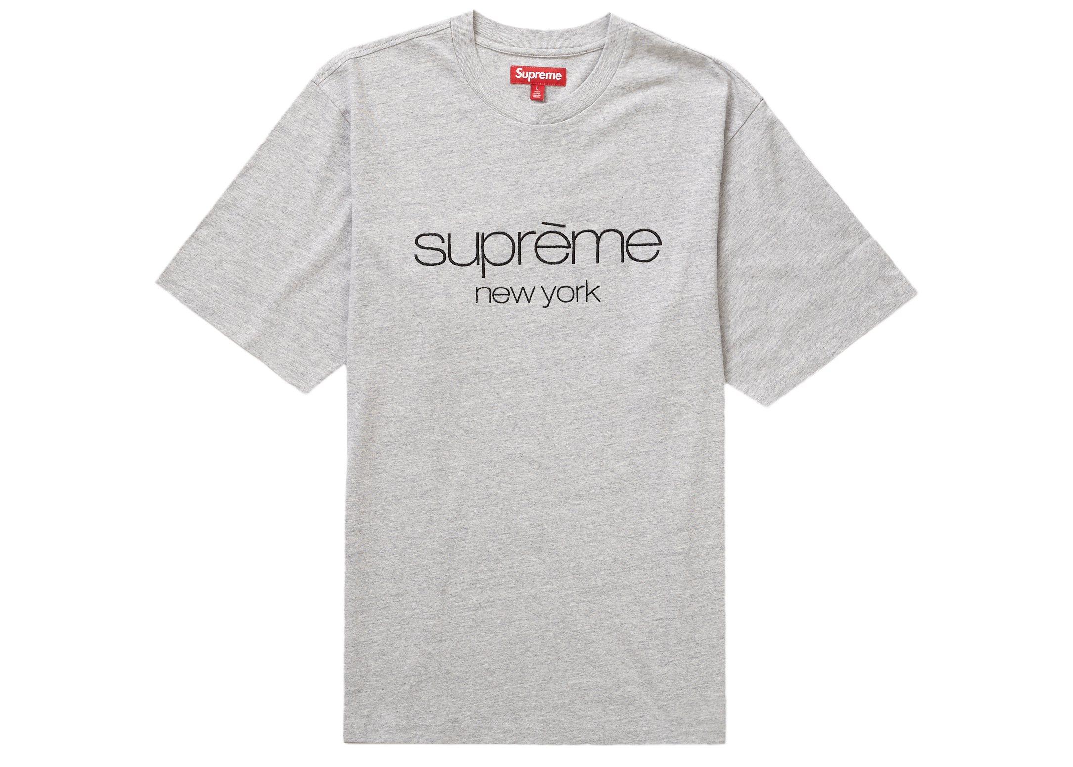 Tシャツ/カットソー(半袖/袖なし)シュプリーム　Classic Logo S/S Top　黒XL
