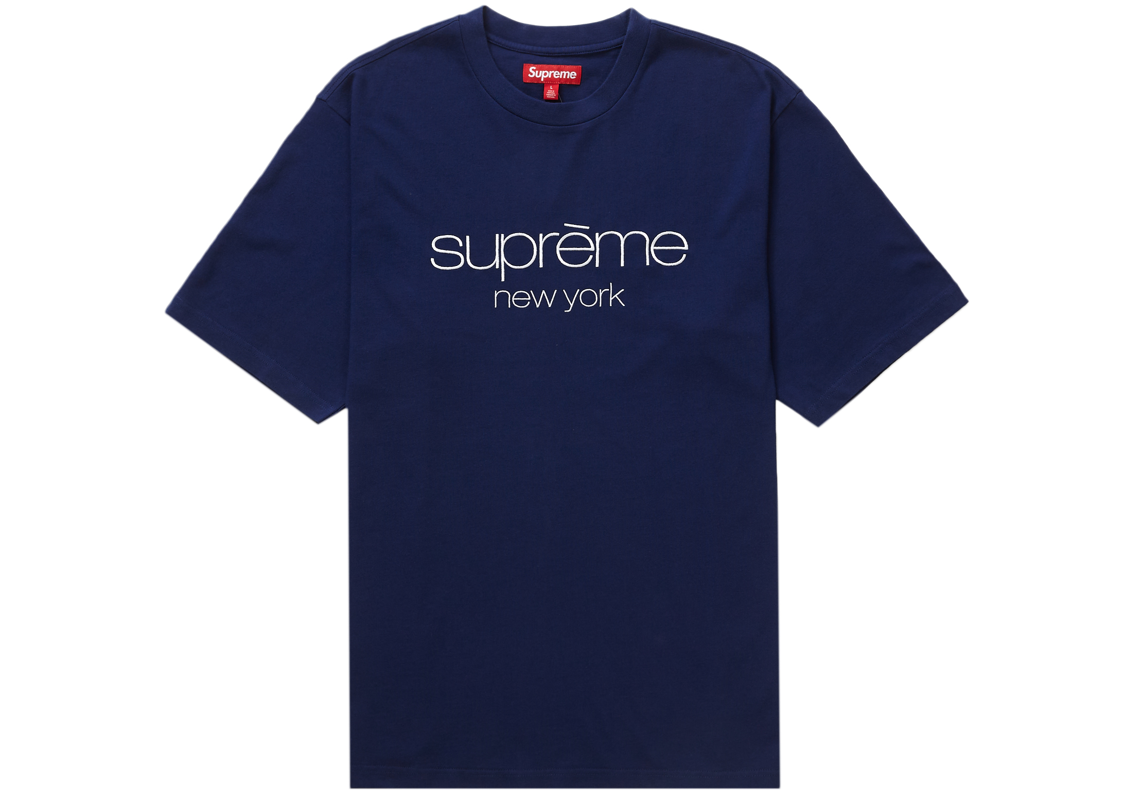 オンライン完売L Supreme Classic Logo S/S Top-