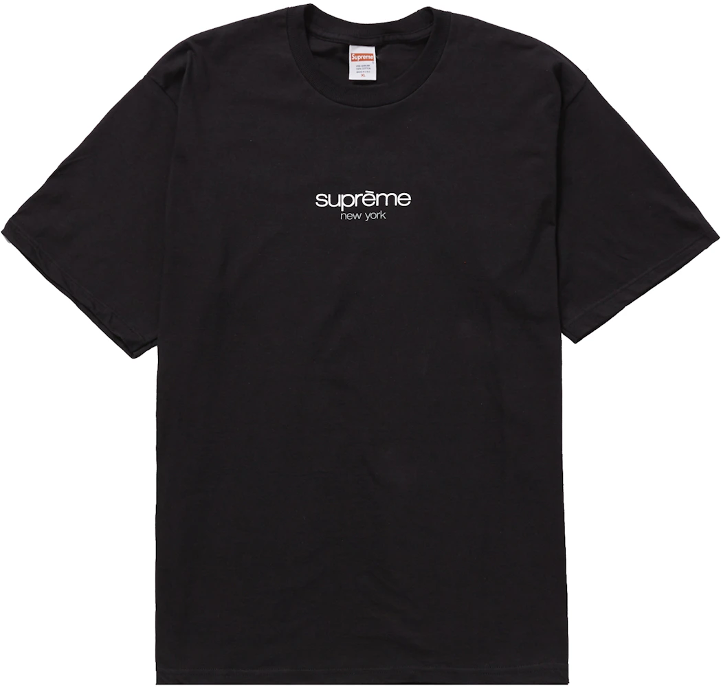 Supreme Basic T-shirt Black 1631 T-shirts Black Island