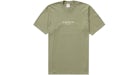 Supreme Camiseta Logo Clásico Claro Verde oliva