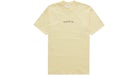 Camiseta Supreme Classic Logo Amarillo Pálido