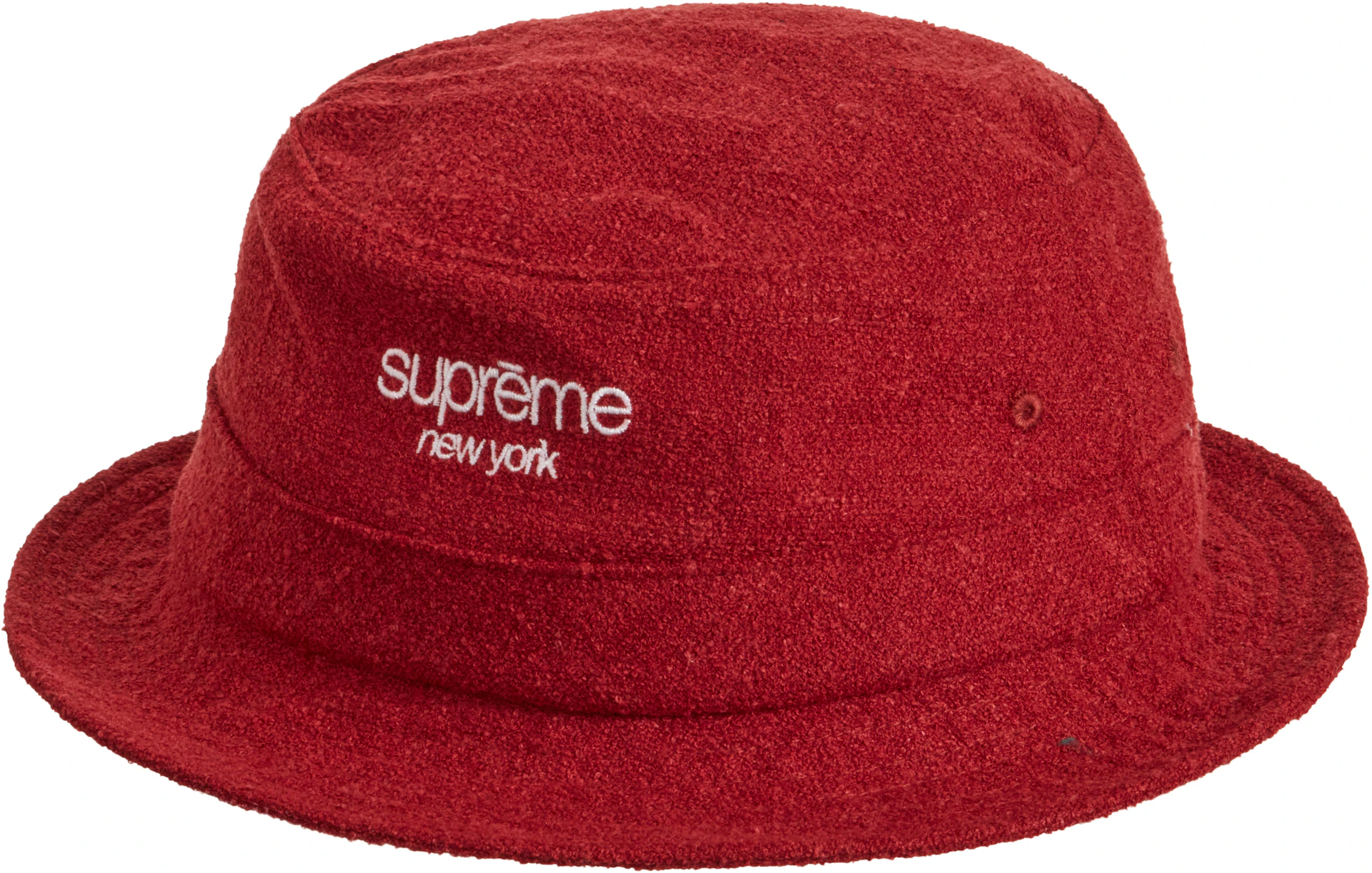 Supreme Classic Logo Terry Crusher Red - SS21