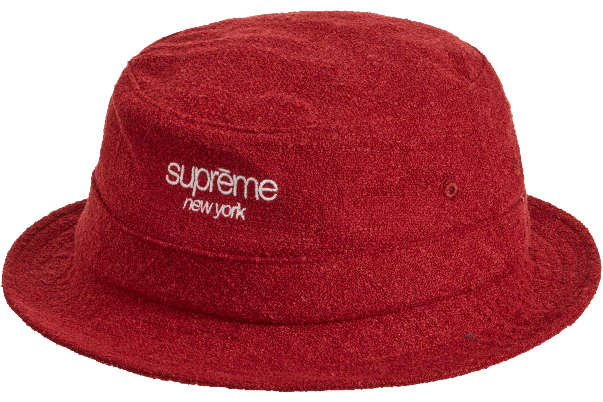 Supreme Classic Logo Terry Crusher Red - SS21