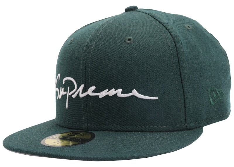 supreme cursive hat