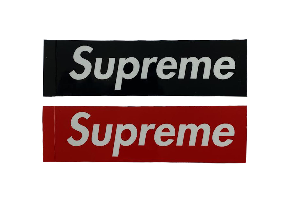 Supreme stickers