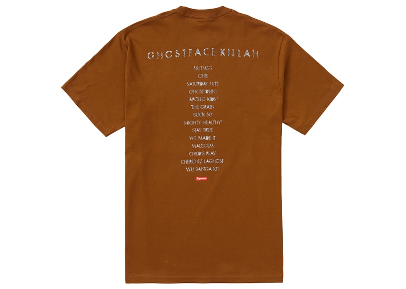 Supreme Supreme Clientele Tee Brown