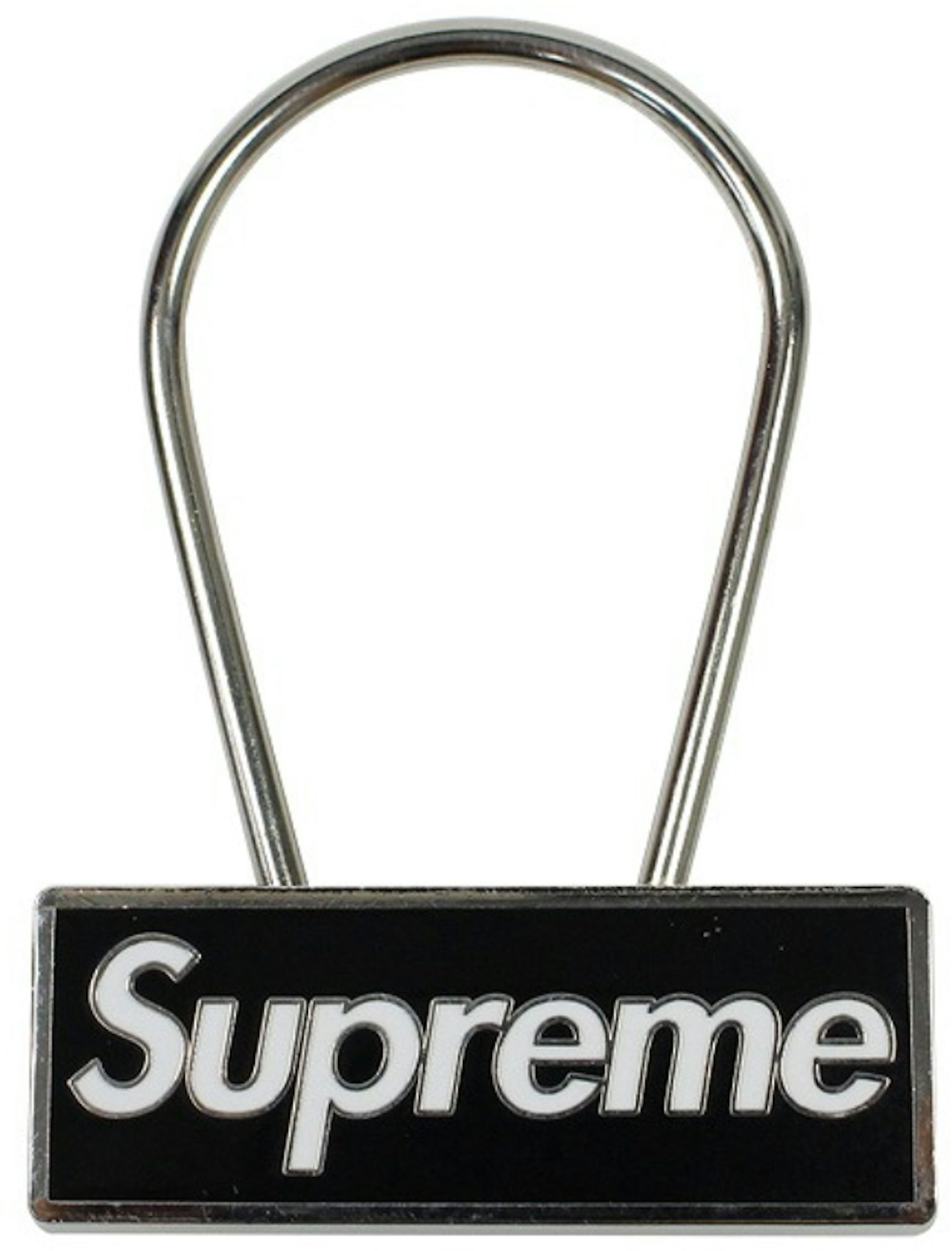 Supreme Bottle Opener Webbing Keychain Black