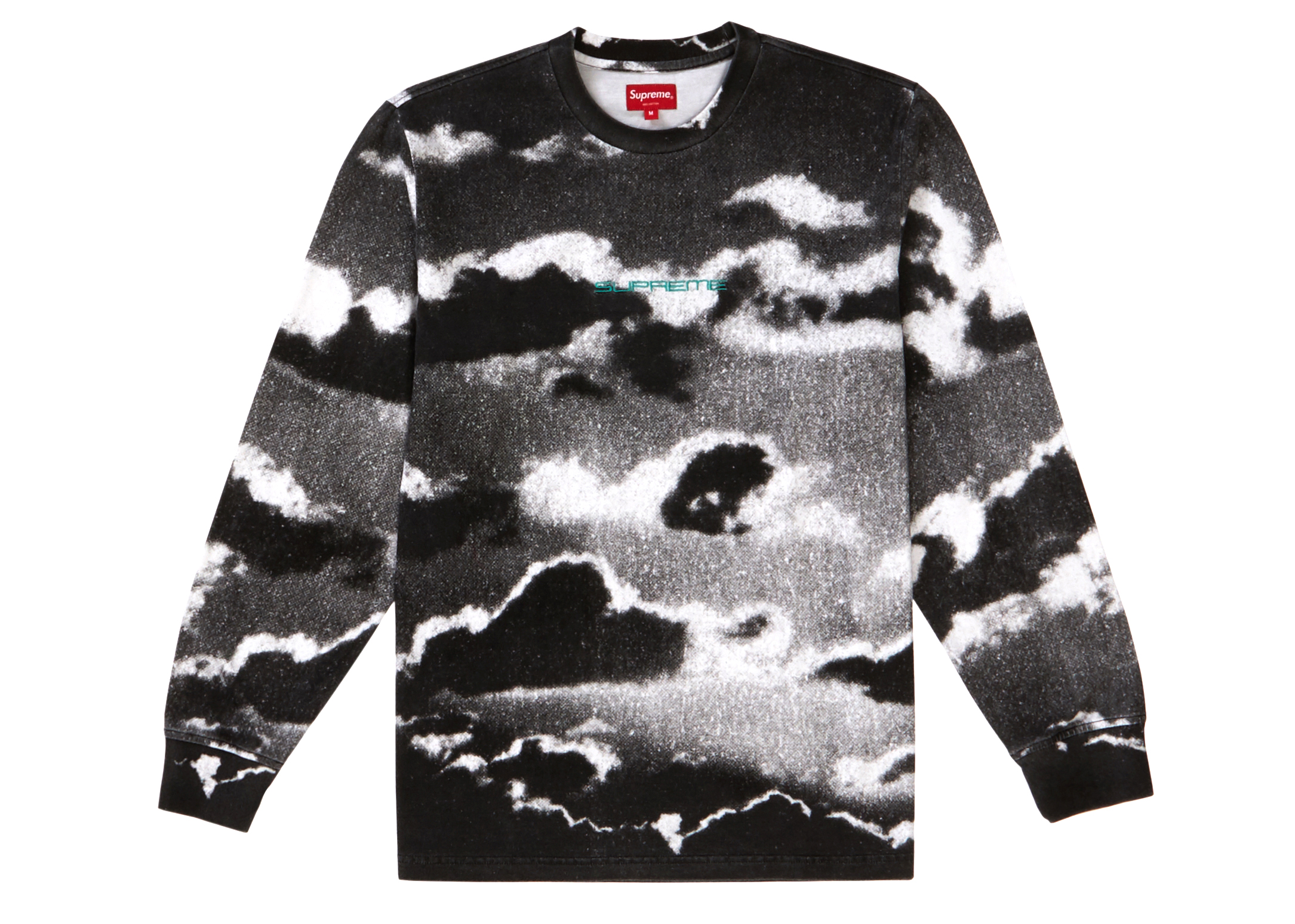 Supreme 19ss Clouds L/S Top M | www.fleettracktz.com