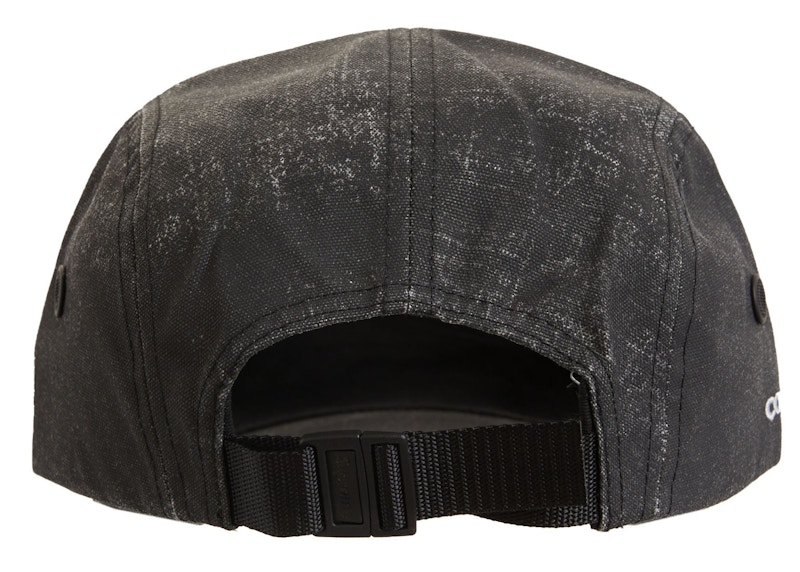 Supreme Coated Cordura Camp Cap Black - SS22 - TW