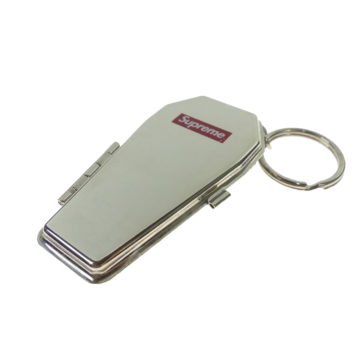 Supreme Coffin Keychain Silver - FW17 - GB