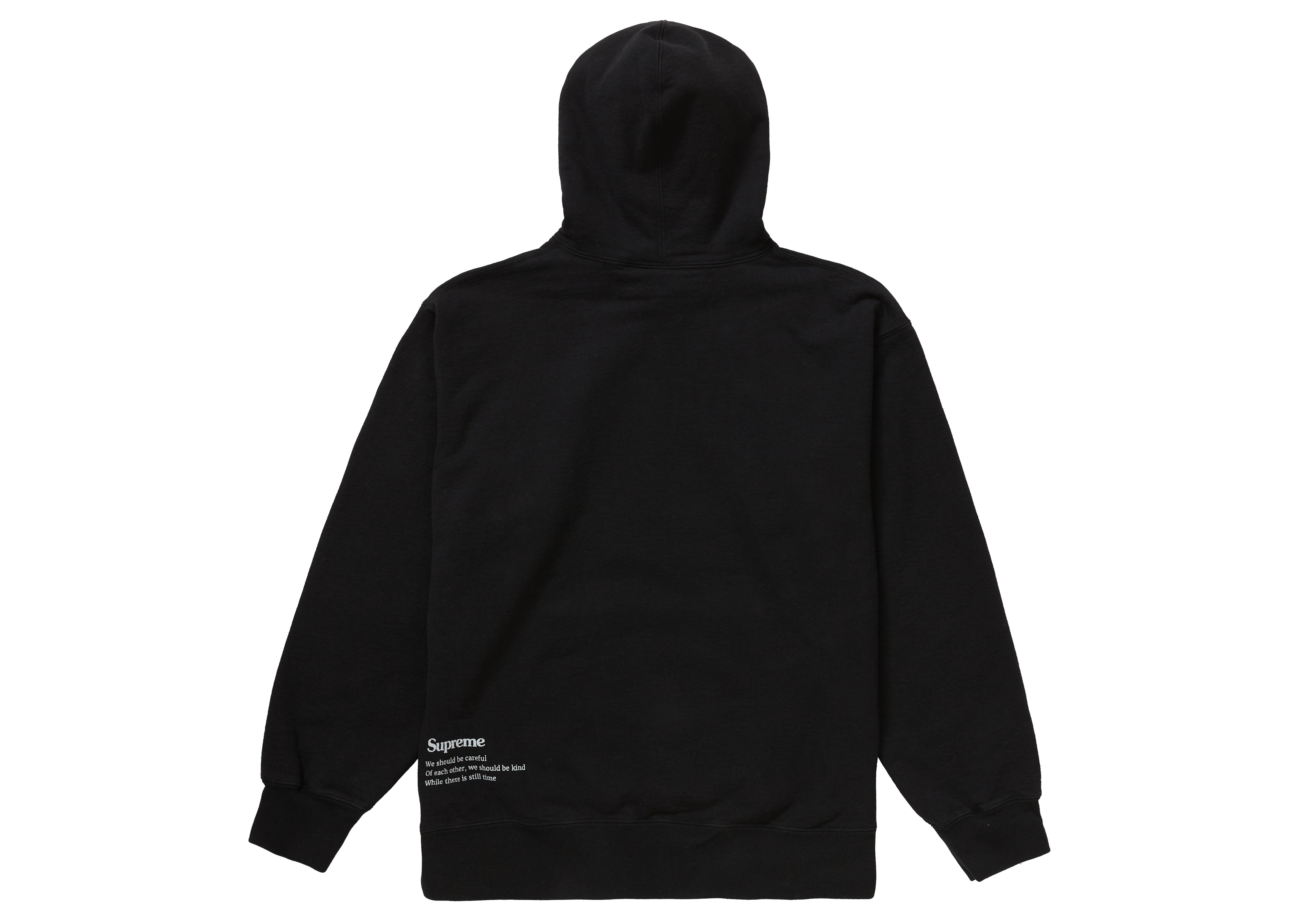 Supreme bogo sale black hoodie