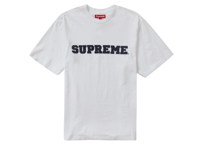 Supreme Collegiate S/S Top White-