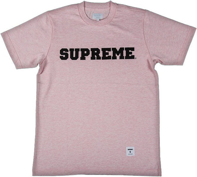 Supreme Collegiate Tee Black Men's - SS17 - US