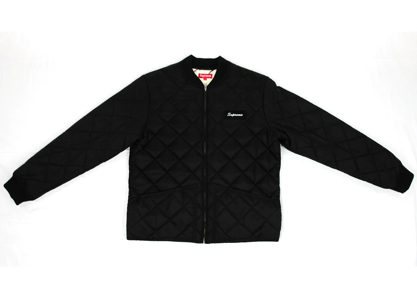 Supreme bomber top jacket black