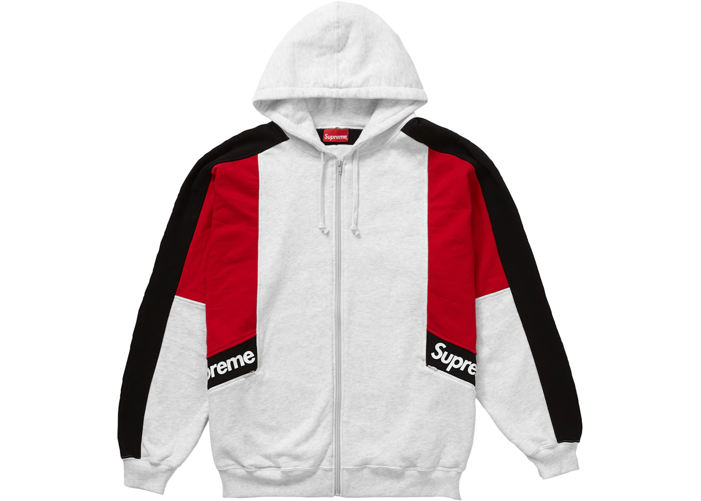 Supreme color blocked hoodie Clearance