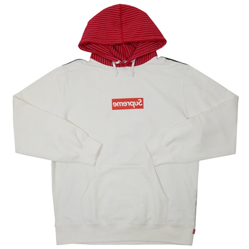 Comme des shop garcons hoodie supreme