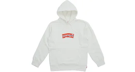 Supreme Comme Des Garcons SHIRT Box Logo Hooded Sweatshirt White