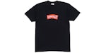 Supreme Comme Des Garcons SHIRT Box Logo T-Shirt Schwarz
