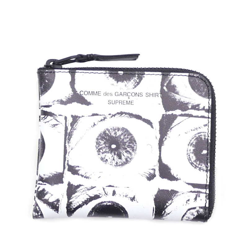 Supreme Comme des Garcons SHIRT Large Eyes Coin Pouch White - SS17