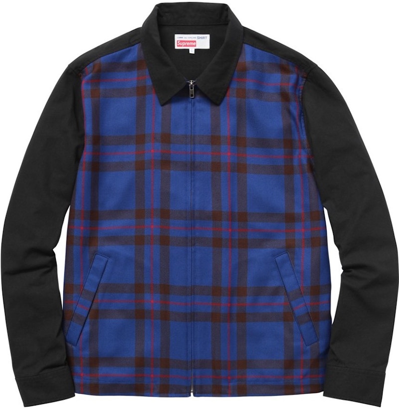 Supreme comme des store garcons work jacket