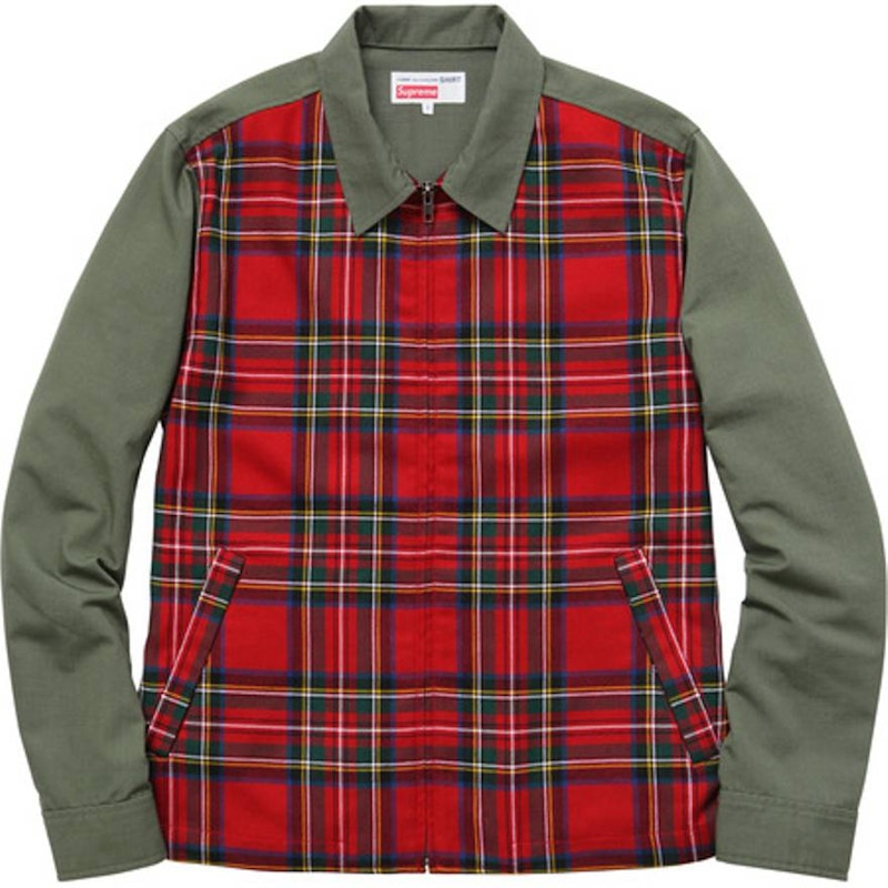 Supreme Comme Des Garcons Work Jacket Olive メンズ - FW15 - JP