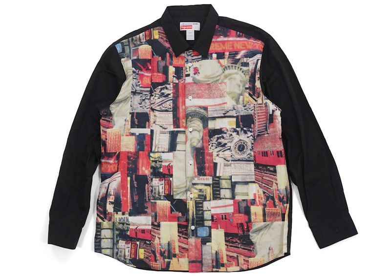 Supreme Comme Des Garcons PatchworkShirt