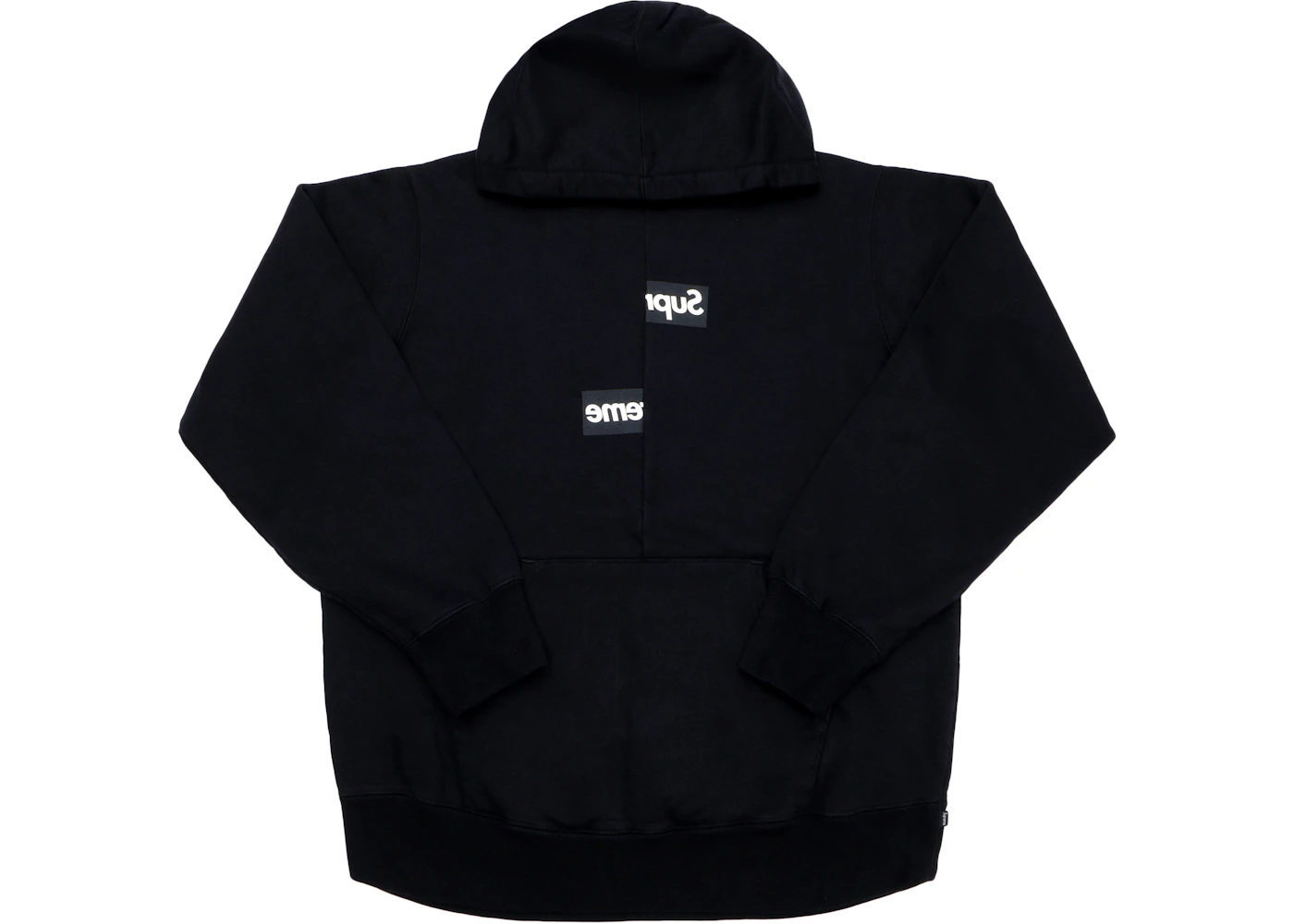 Supreme Comme des Garcons SHIRT Split Box Logo Hooded Sweatshirt