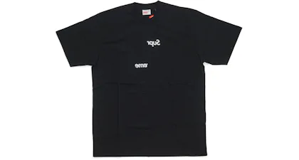 Supreme comme des garcons shirt box logo tee white Clearance