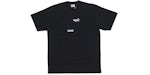 Supreme Comme des Garcons SHIRT Split Box Logo T-Shirt Schwarz