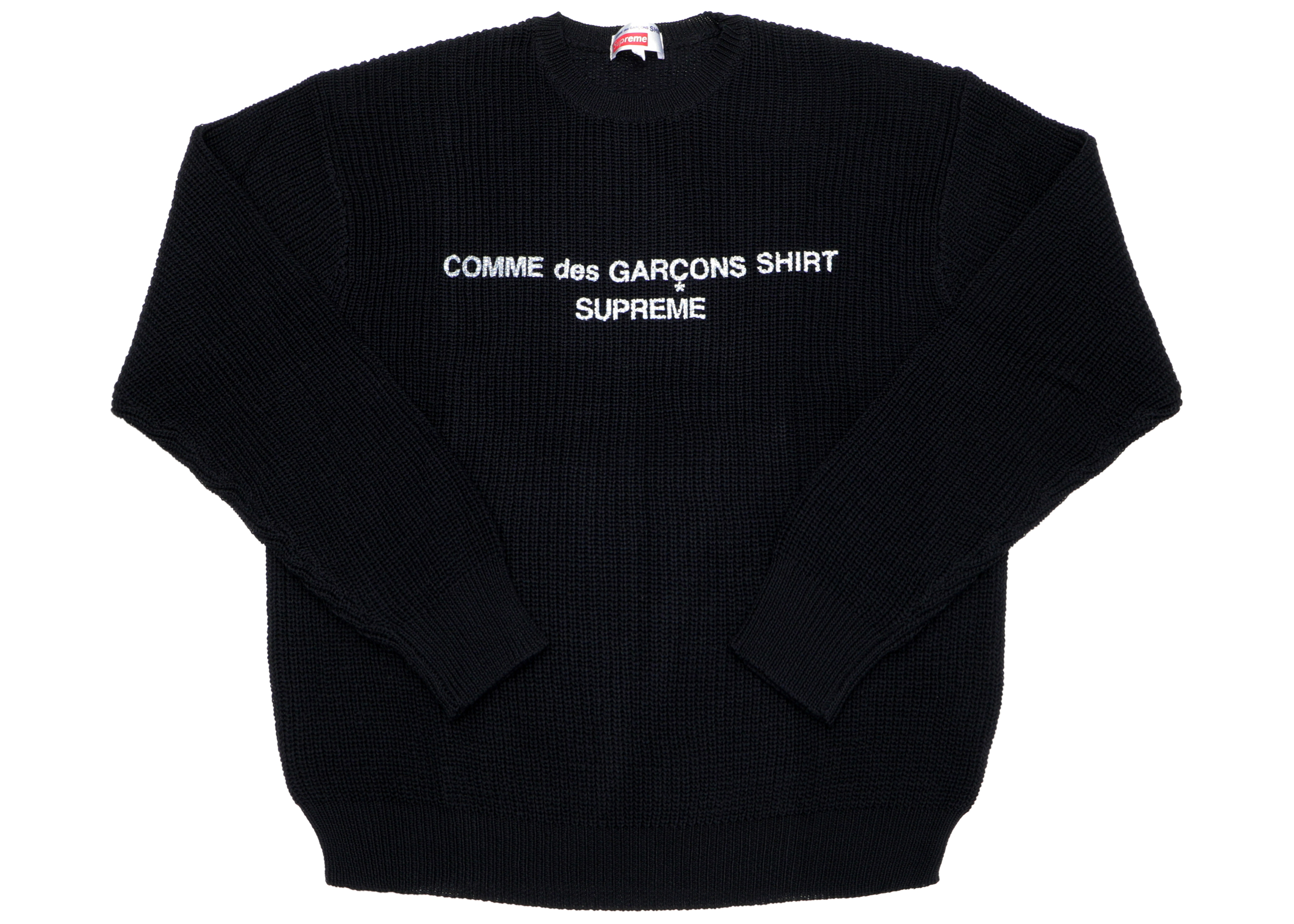 Supreme Comme des Garcons SHIRT Sweater Black Men's - FW18 - US