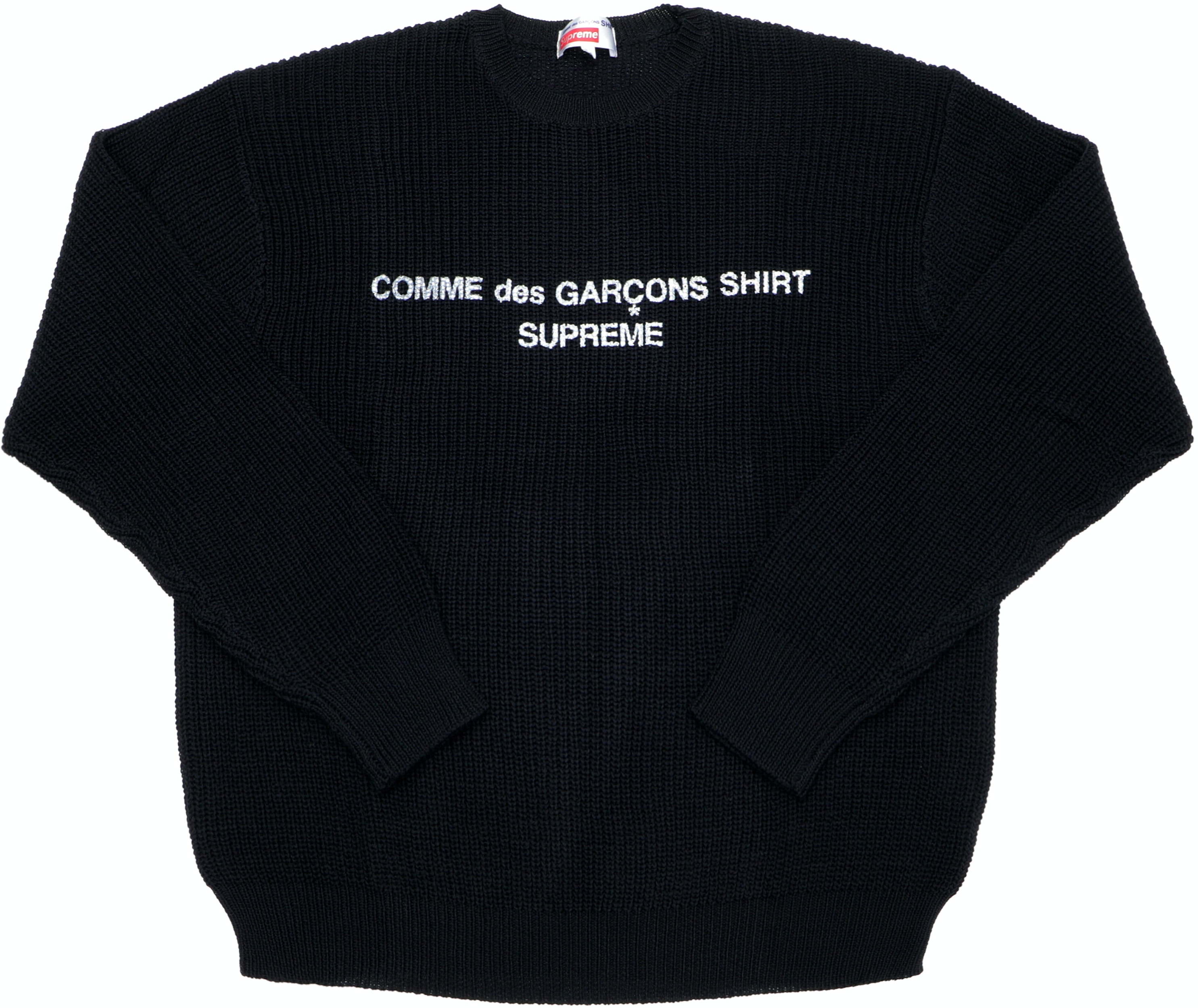 Supreme Comme des Garcons SHIRT Sweater Black - FW18