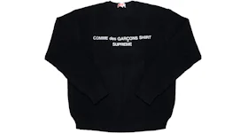 Supreme Comme des Garcons SHIRT Sweater Black