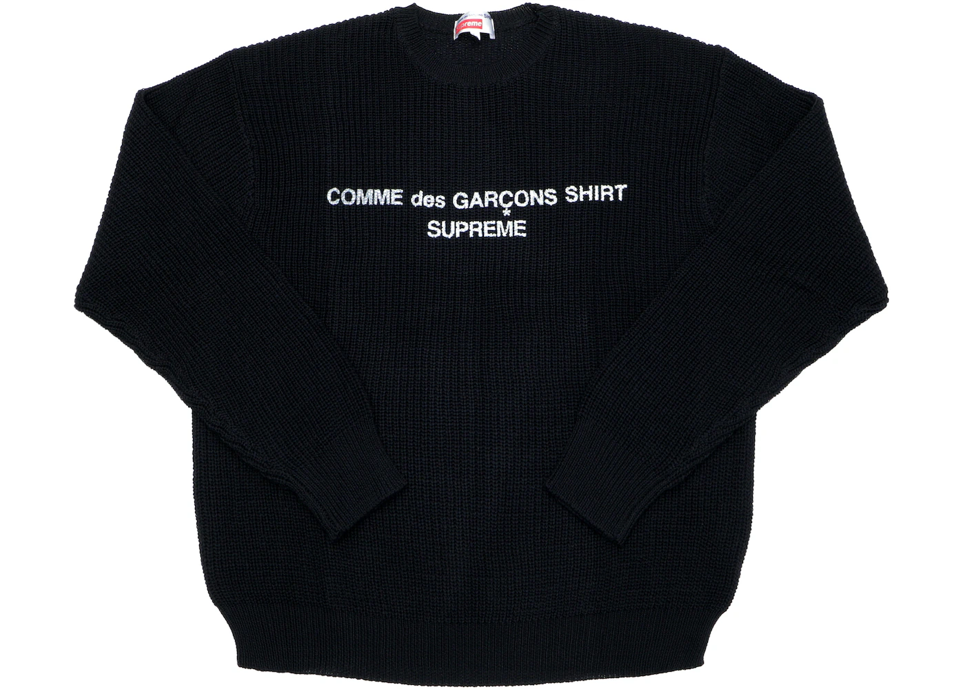 sæt ind Prædiken spansk Supreme Comme des Garcons SHIRT Sweater Black - FW18 Men's - US